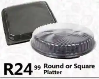 Take 'n Pay Round or Square Platter offer