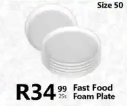 Take 'n Pay Fast Food Foam Plate offer