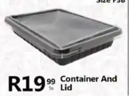 Take 'n Pay Container And Lid offer