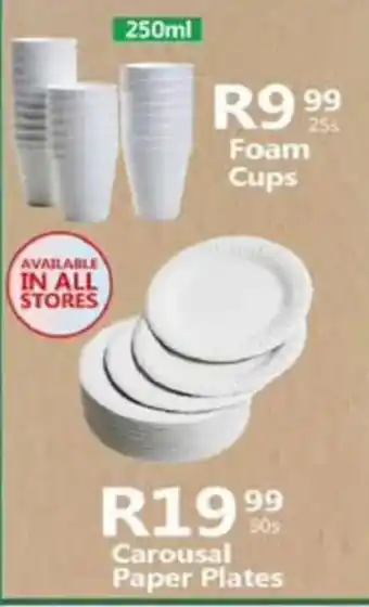 Take 'n Pay Foam Cups offer