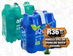 Take 'n Pay AQUELLE STILL OR SPARKLING WATER offer