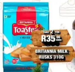 Take 'n Pay Britannia Toasters Milk Rusk offer