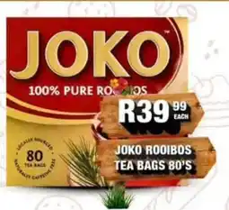 Take 'n Pay JOKO ROOIBOS TEA BAGS 80'S offer