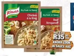 Take 'n Pay Knorr Dry Cook-in-Sauce Chicken à la King offer