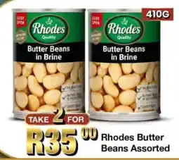 Take 'n Pay Rhodes Butter Beans Assorted offer