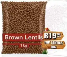 Take 'n Pay Brown Lentils TNP LENTILS offer