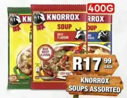 Take 'n Pay KNORROX SOUPS ASSORTED offer
