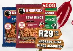 Take 'n Pay KNORROX SOYA MINCE Assorted offer