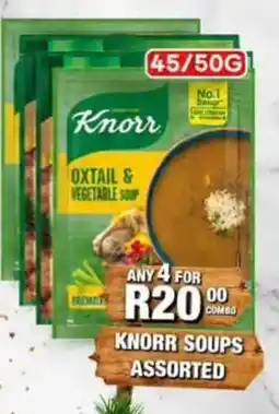 Take 'n Pay Knorr Oxtail & Vegetable Soup Assorted offer