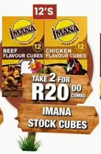 Take 'n Pay IMANA STOCK CUBES offer