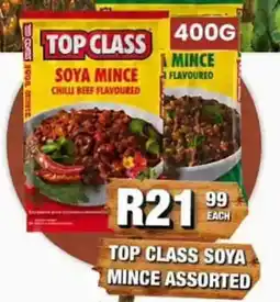 Take 'n Pay TOP CLASS SOYA MINCE ASSORTED offer