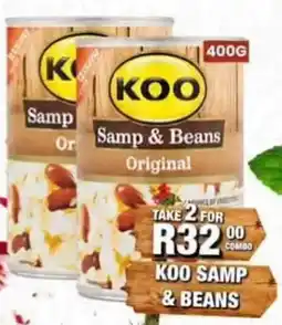 Take 'n Pay KOO Samp & Beans Original offer
