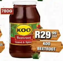 Take 'n Pay KOO Beetroot Grated & Spice offer