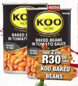 Take 'n Pay KOO BAKED BEANS offer