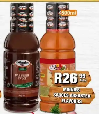 Take 'n Pay Minnies Sauces Assorted Flavours offer