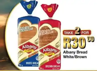Take 'n Pay Albany Bread White/Brown offer