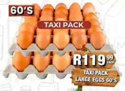 Take 'n Pay Taxi pack large eggs offer