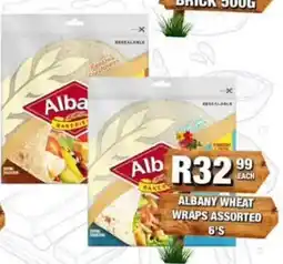 Take 'n Pay Albany Wheat Wraps Assorted offer
