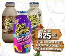 Take 'n Pay Steri Stumpie Iced Coffee/Milkshake / Mysteri offer