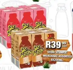 Take 'n Pay Steri Stumpie Milkshake Assorted offer