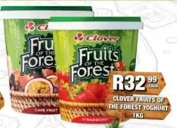 Take 'n Pay Clover Fruits of the Forest Yoghurt offer