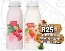Take 'n Pay Spring Meadow Drinking Yoghurt Assorted offer