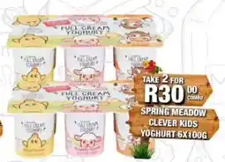 Take 'n Pay Spring Meadow Clever Kids Yoghurt offer