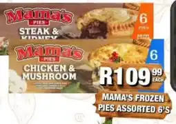 Take 'n Pay Mama's Frozen Pies Assorted 6's offer