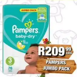 Take 'n Pay Pampers baby-dry offer