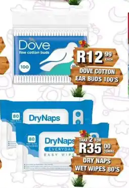 Take 'n Pay DryNaps Everyday Baby Wipes offer