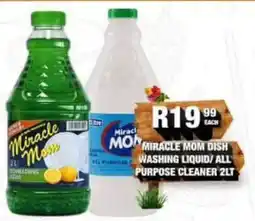 Take 'n Pay Miracle Mom Dish Washing Liquid/All Purpose Cleaner offer
