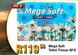 Take 'n Pay Mega Soft Toilet Tissue 48'S offer