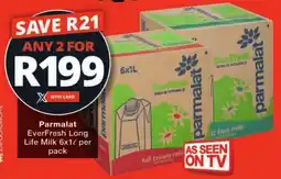 Checkers Parmalat EverFresh Long Life Milk offer