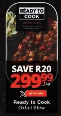 Checkers Ready to Cook Oxtail Stew offer