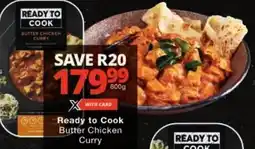 Checkers Ready to Cook Butter Chicken offer