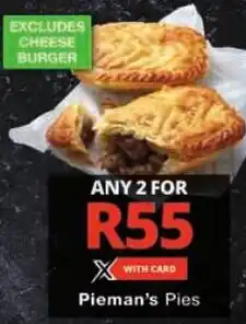 Checkers Pieman's Pies offer