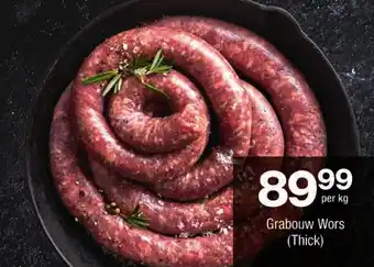 Checkers Grabouw Wors (Thick) offer