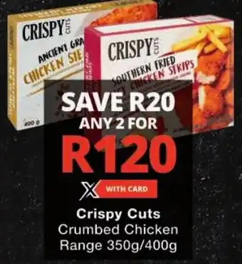 Checkers Crispy Cuts Crumbed Chicken offer