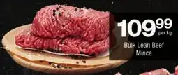 Checkers Bulk Lean Beef Mince offer