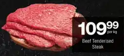 Checkers Beef Tenderised Steak offer