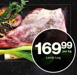 Checkers Lamb Leg offer