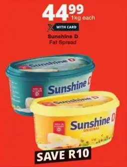 Checkers Sunshine D Fat Spread offer