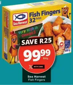 Checkers Sea Harvest Fish Fingers offer