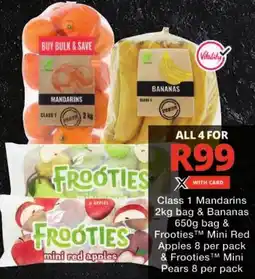 Checkers Froooties™ mini red apples offer