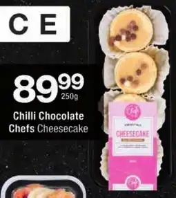 Checkers Chilli Chocolate Cheesecake offer