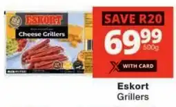 Checkers Eskort Cheese Grillers offer