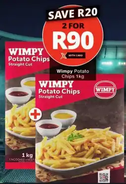 Checkers Wimpy Potato Chips Straight Cut offer