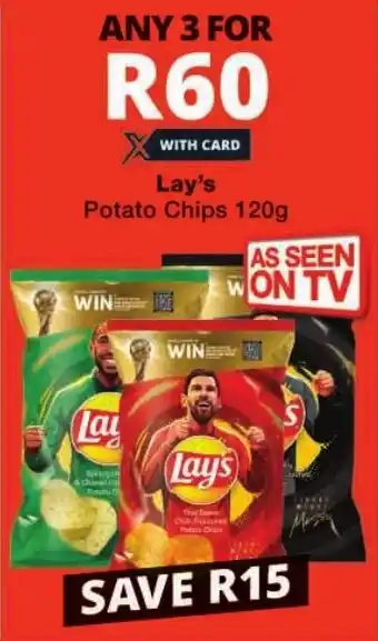 Checkers Lay's Potato Chips offer