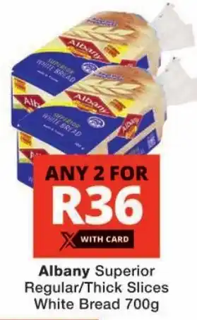Checkers Albany Superior White Bread offer