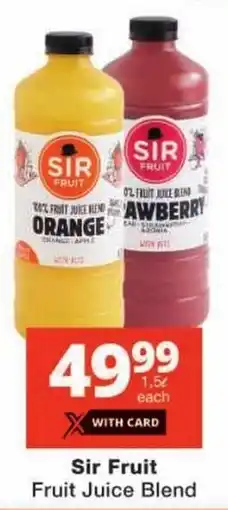 Checkers Sir Fruit Fruit Juice Blend offer